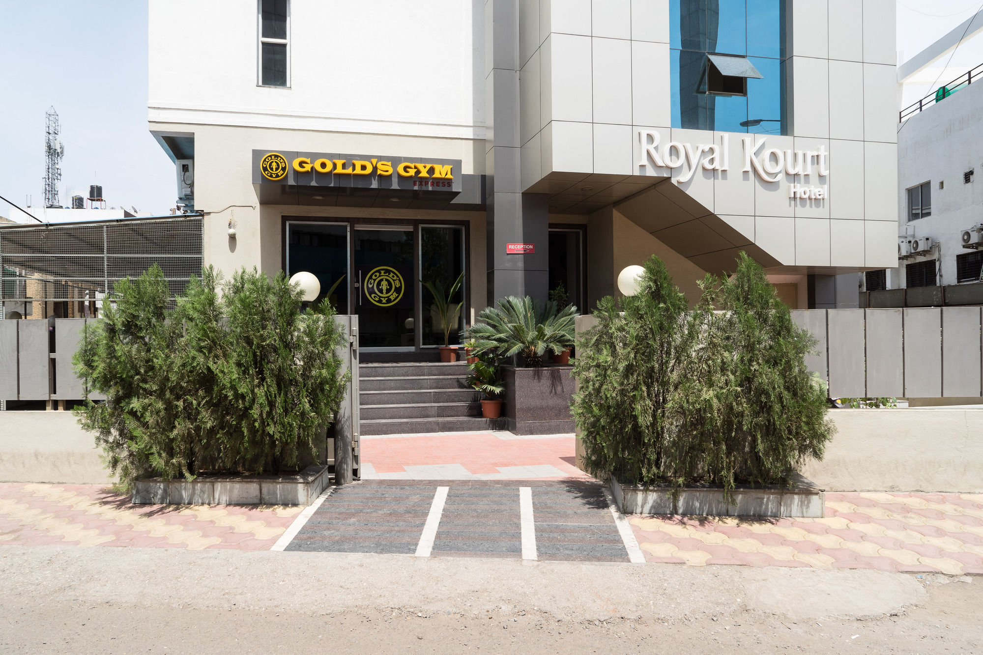 Treebo Trend Royal Kourt Aurangabad Hotell Eksteriør bilde